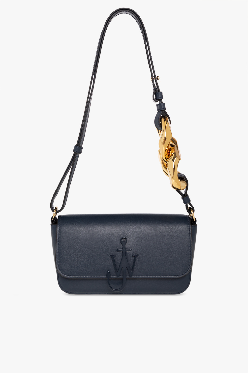 Navy chain online bag